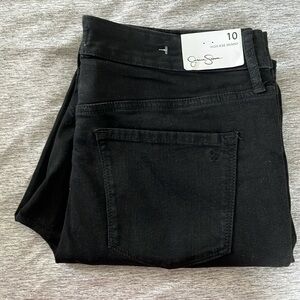 NWT Jessica Simpson Womens High Rise Skinny Jean - Black, size 10